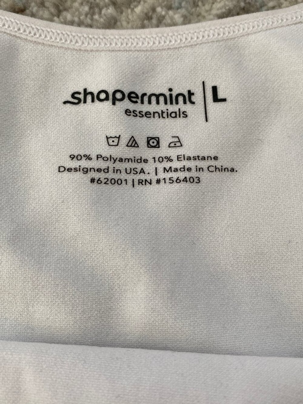 Pair of Shapermint Essentials All Day Every Day Scoop Neck Cami - size L - Picture 3 of 4